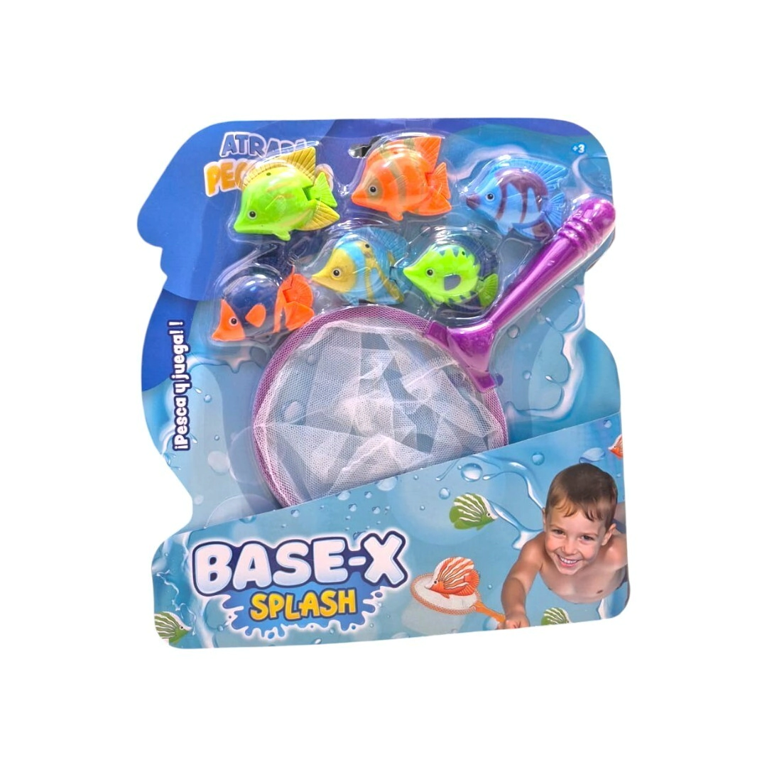 ATRAPA PECECITOS JUEGO DE AGUA 24x1,5x25,5 CM