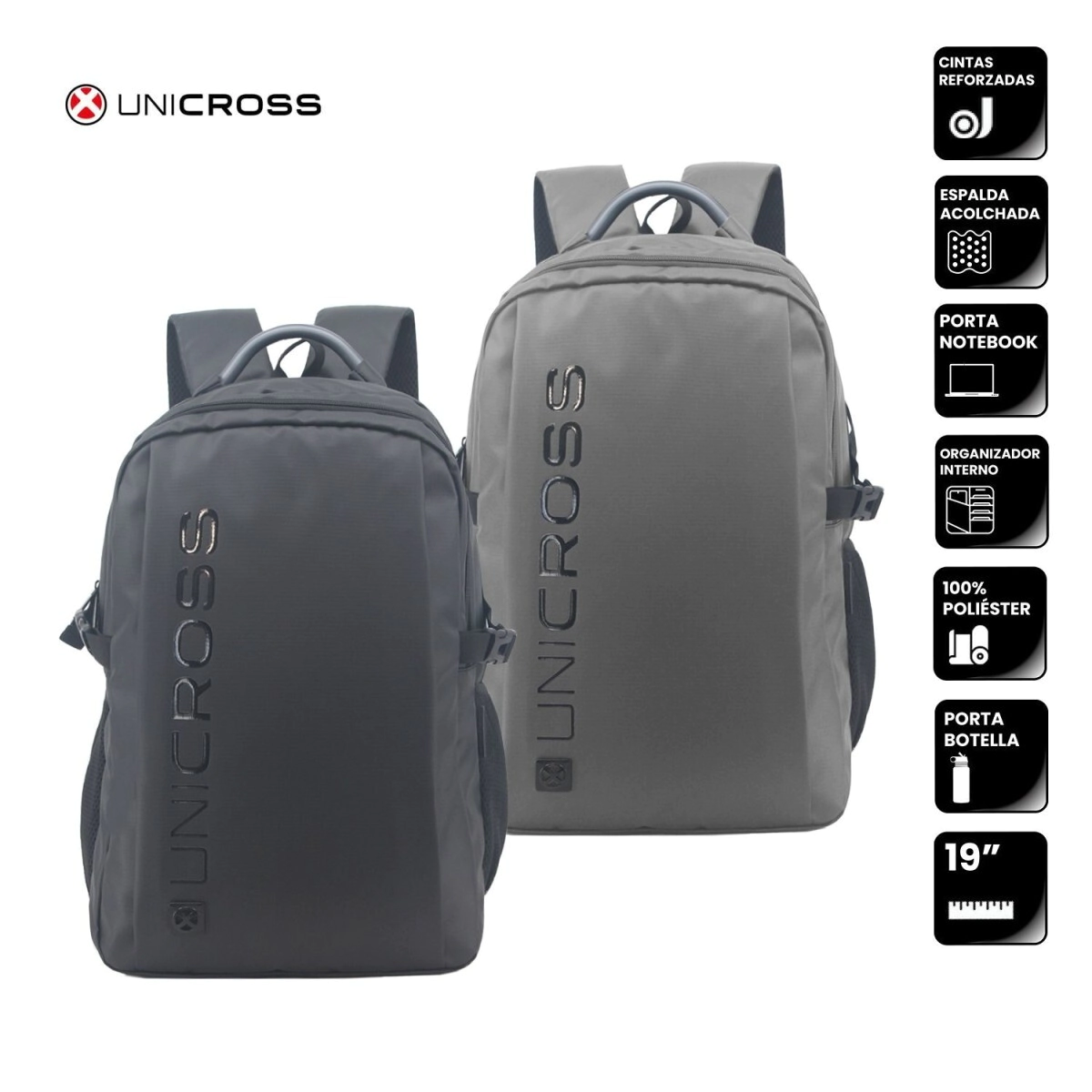 MOCHILA UNICROSS PORTANOTEBOOK 19