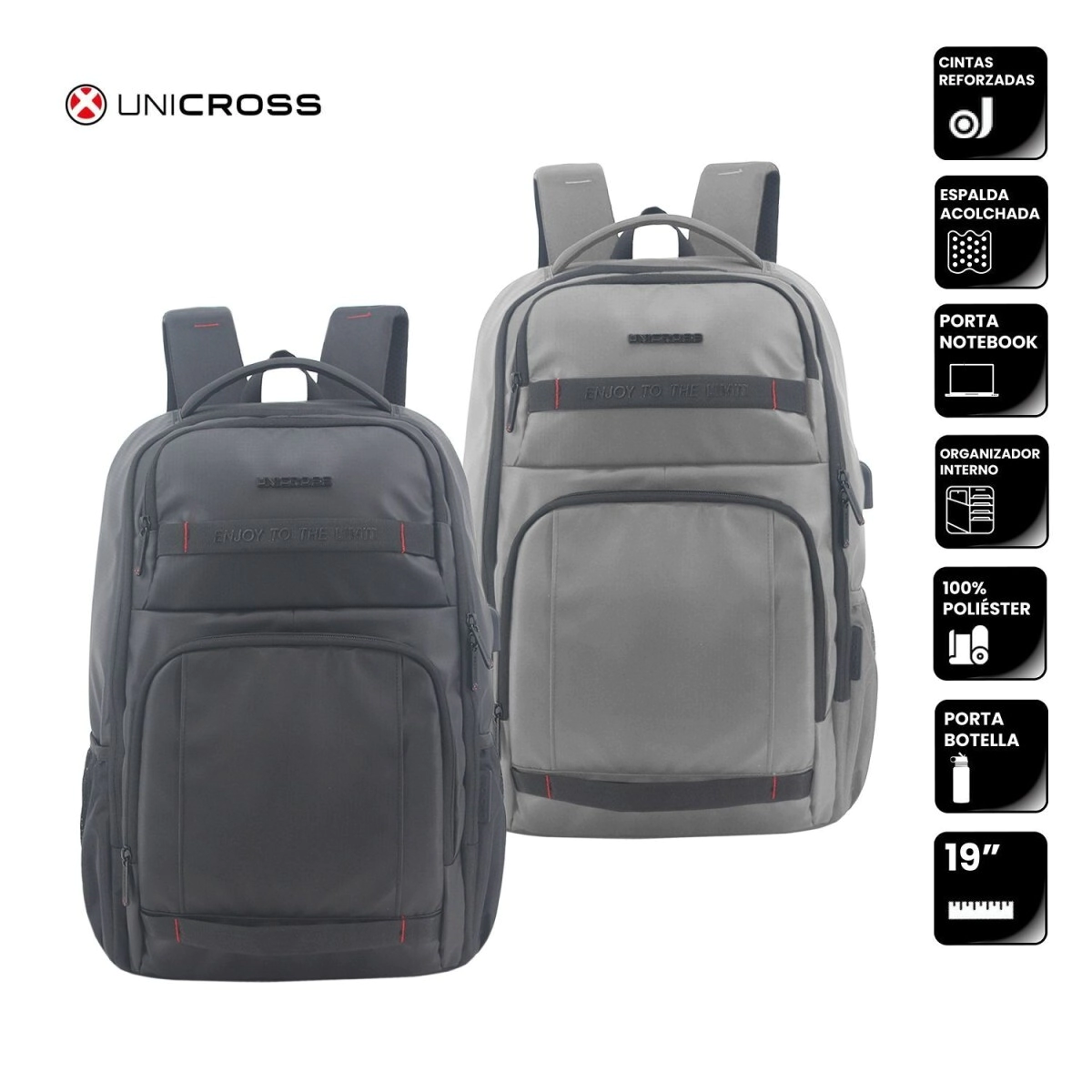 MOCHILA UNICROSS PORTANOTEBOOK 19