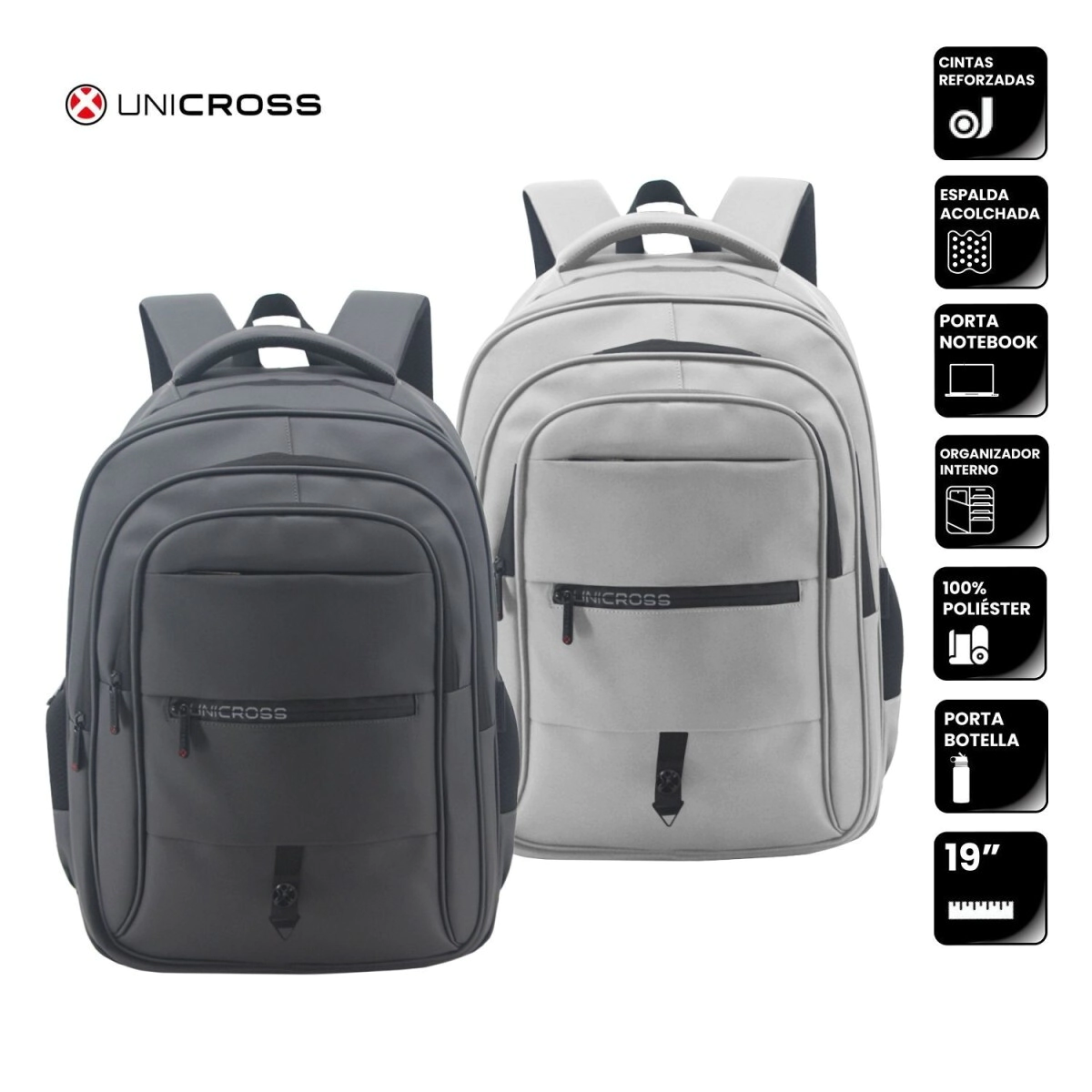 MOCHILA UNICROSS PORTANOTEBOOK 19