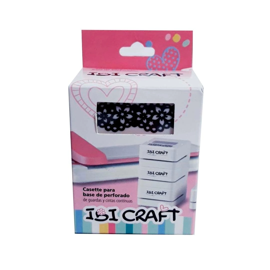 PERFORADORA IBICRAFT CASSETTE 2 EN 1 FLORES