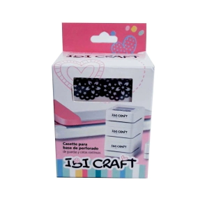 PERFORADORA IBICRAFT CASSETTE 2 EN 1 FLORES