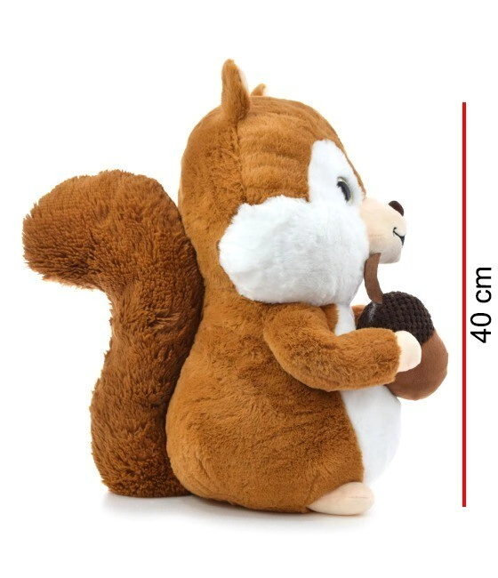 PELUCHE ARDILLA SENTADA 40CM PHI PHI TOYS