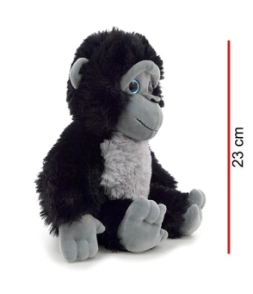 PELUCHE MONO CON OJOS DE VIDRIO 23CM PHI PHI TOYS
