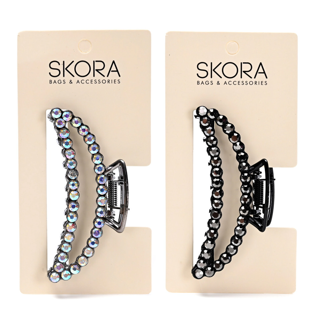 BROCHE STRASS 7,5CM SKORA