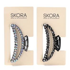 BROCHE STRASS 7,5CM SKORA