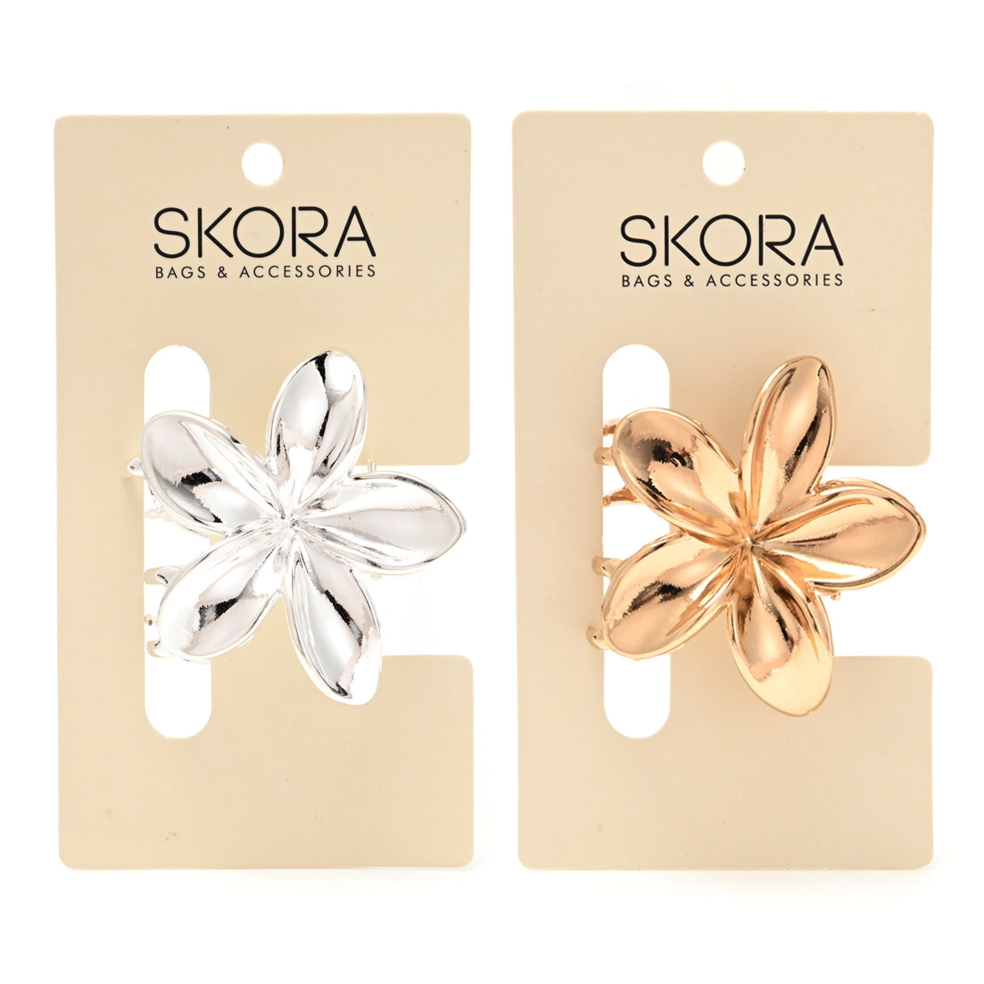 BROCHE METAL FLOR SKORA