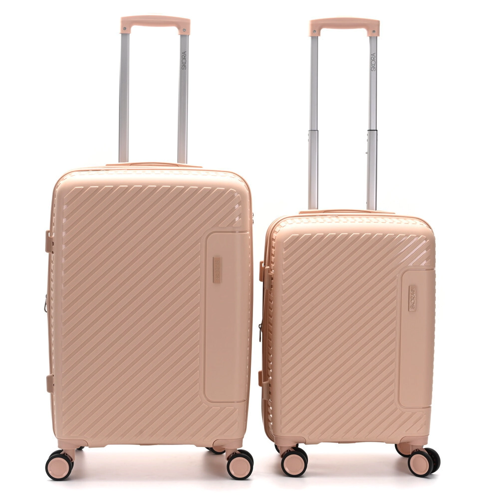 SET VALIJAS SKORA BS AS HARD PP TOSTADO 24" Y 20"