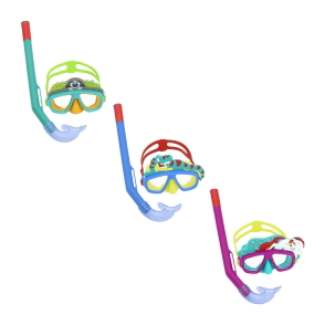 SET DE SNORKEL ANIMALITOS + 3 AÑOS BESTWAY