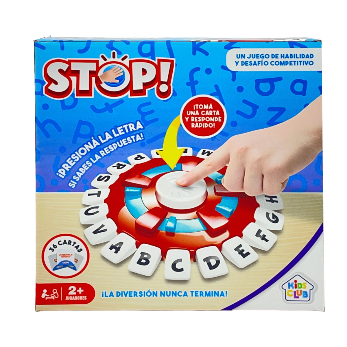 JUEGO DE MESA �STOP! 18x18x5 CM