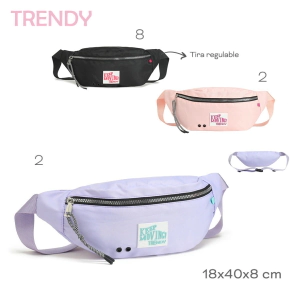 RIÑONERA TRENDY ROSA