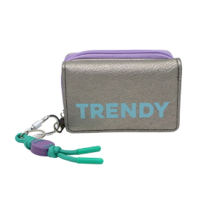 BILLETERA TRENDY GRIS