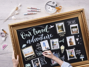 MARCADOR DE TIZA EDDING 4085 TRAZO FINO SET X4 METALIZADO