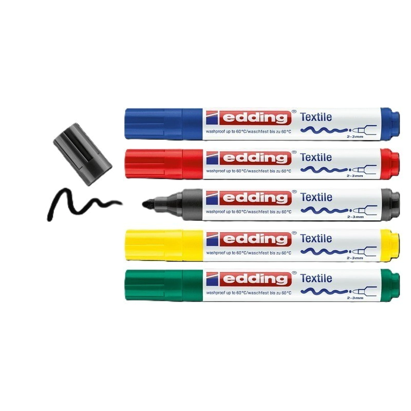 MARCADOR PARA TELA EDDING E-4500 SET TEXTILE FAMILY X5