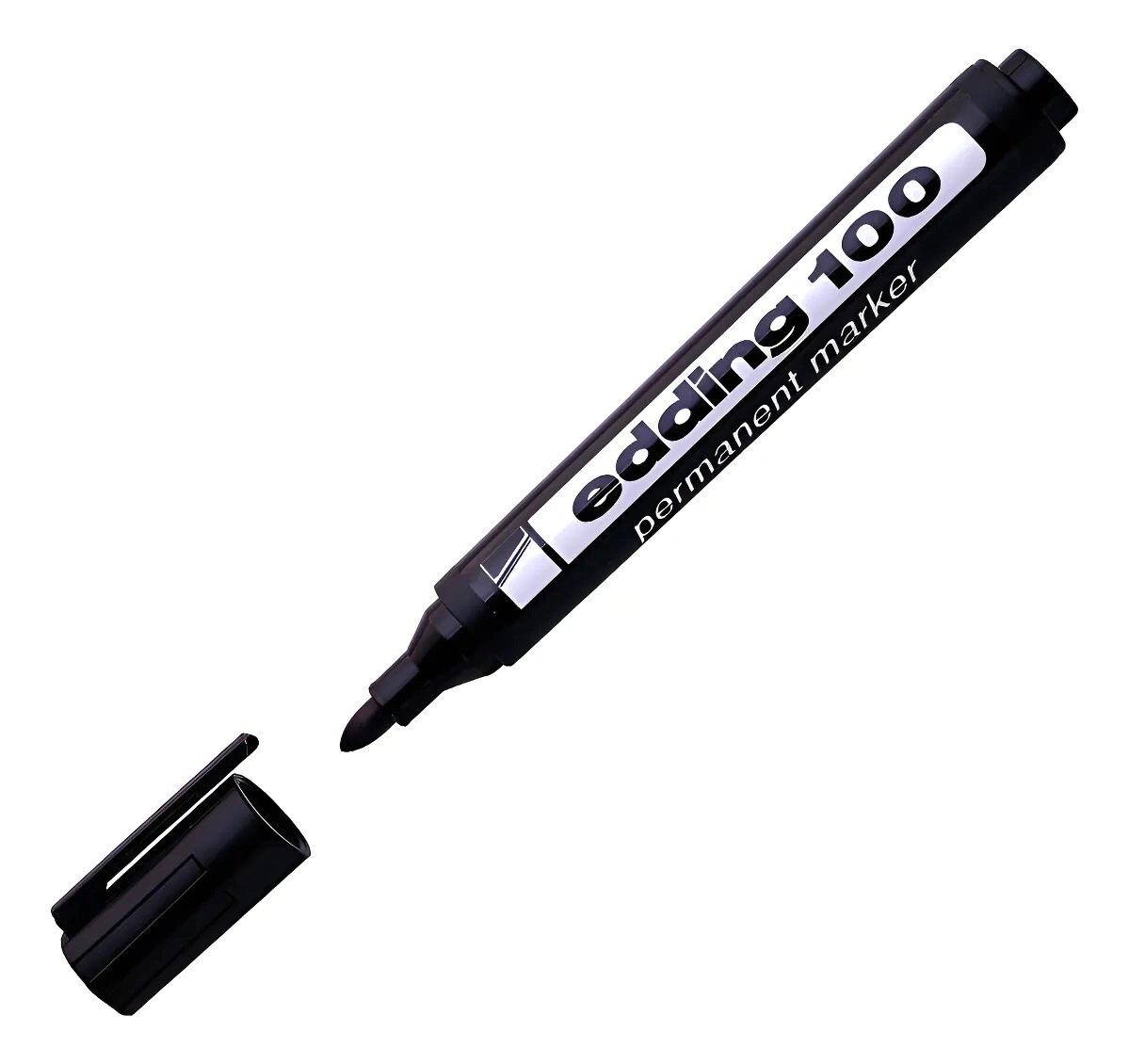 MARCADOR PERMANENTE E-100 EDDING NEGRO