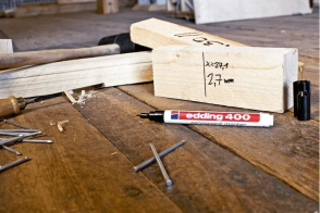 MARCADOR PERMANENTE E-400 EDDING NEGRO