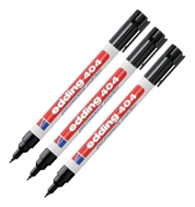MARCADOR PERMANENTE E-404 EDDING NEGRO