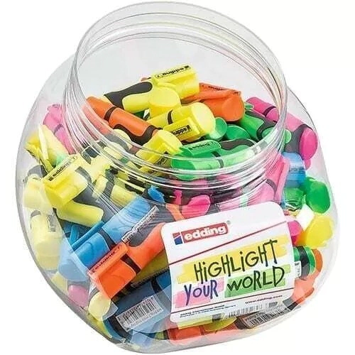 RESALTADOR MINI FLUOR EDDING