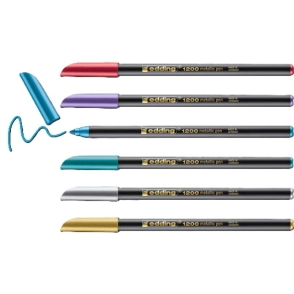 SET DE FIBRAS EDDING E-1200 METAL BOX