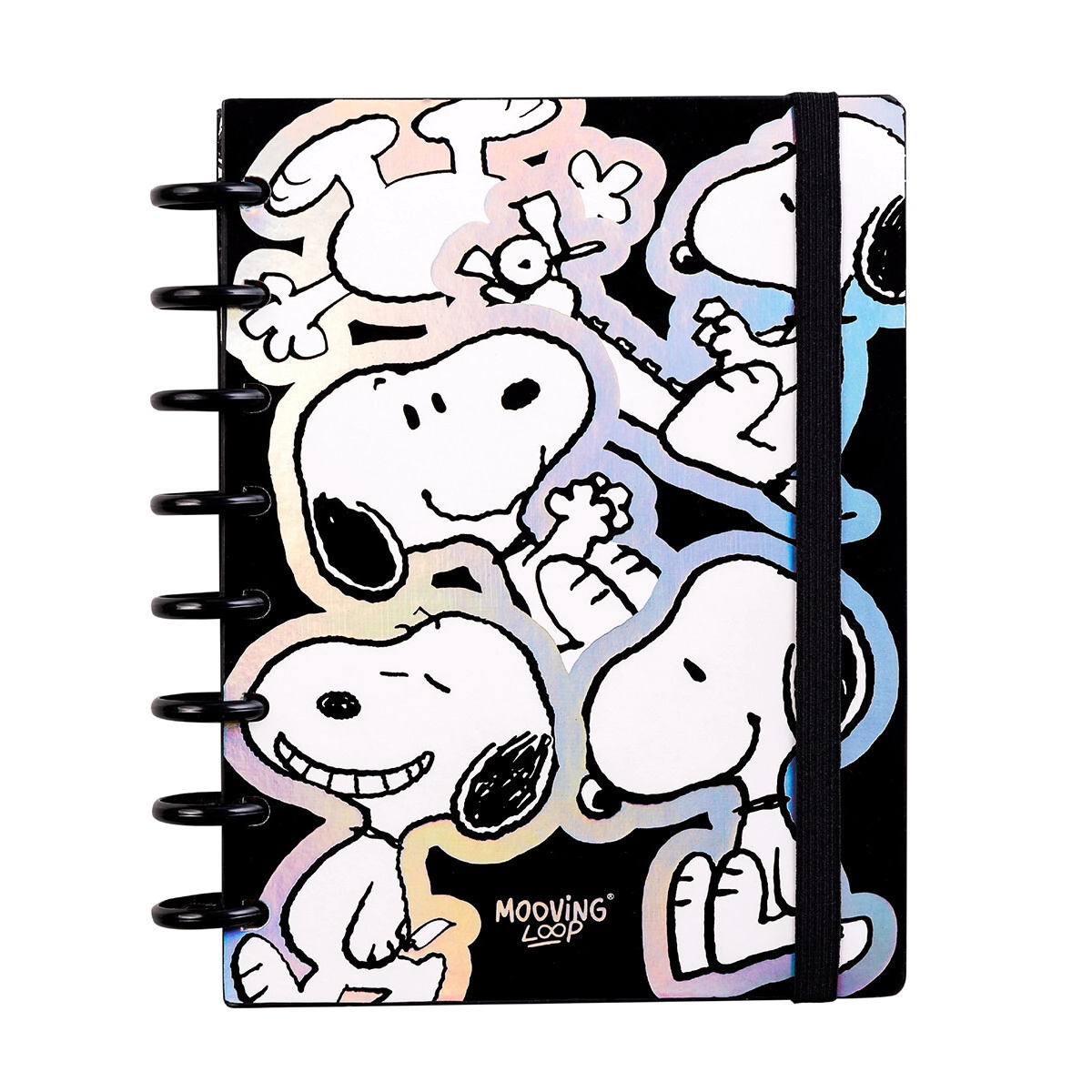 MOOVING LOOP - CUADERNO DE DISCOS A5 SNOOPY MOOVING