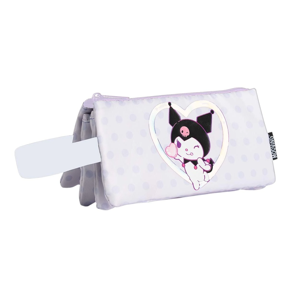 CARTUCHERA CUADRUPLE KUROMI MOOVING