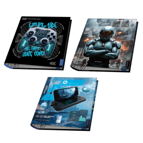 CARPETA ESCOLAR 3X40 GAMER SKORA