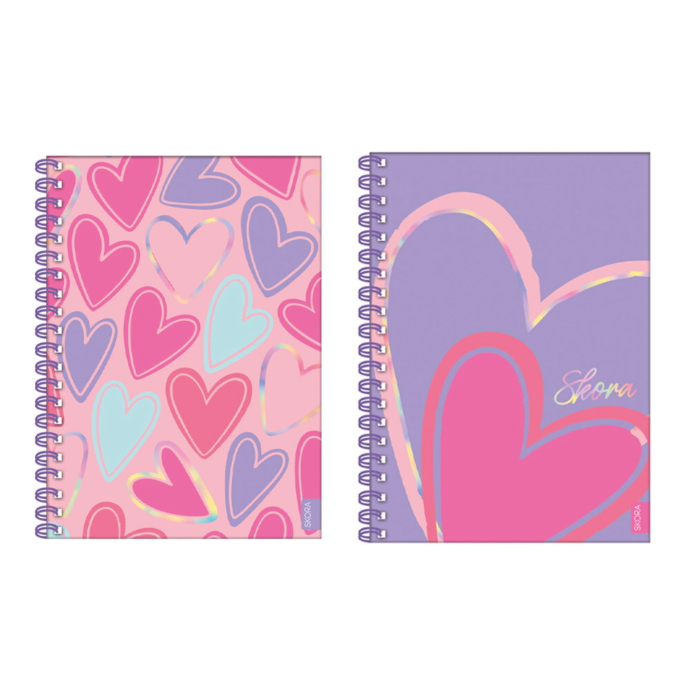 CUADERNO UNIVERSITARIO TAPA DURA 120 HOJAS SWEET SKORA