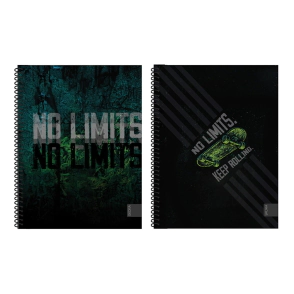 CUADERNO UNIVERSITARIO TAPA FLEXIBLE 80 HOJAS TRASH SKORA