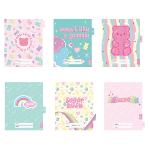 SEPARADORES ESCOLARES N3 X6 UN. GUMMIE SKORA