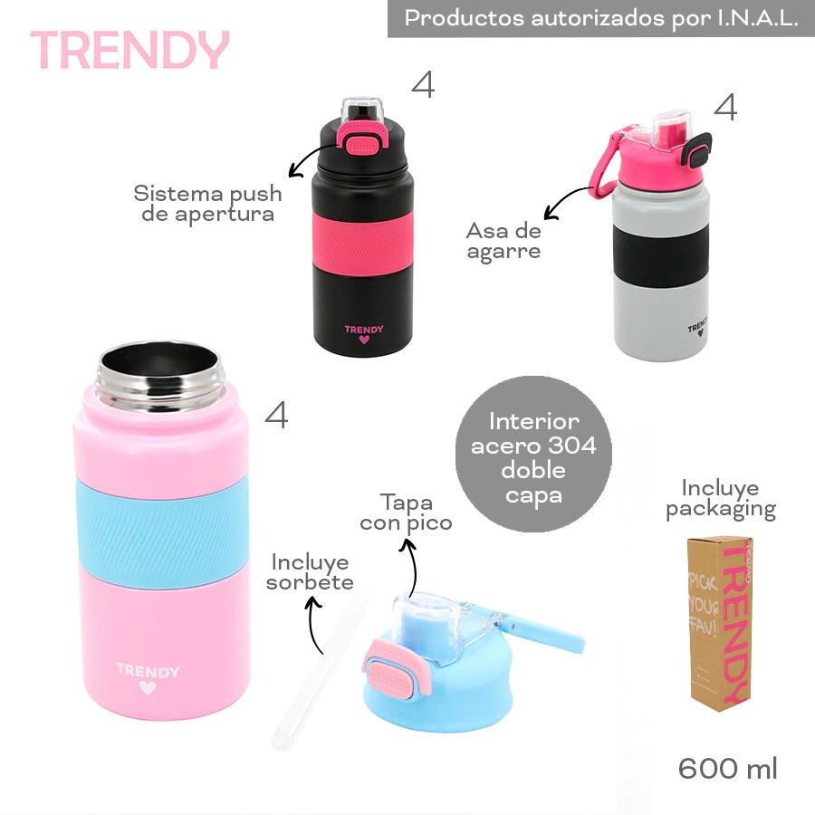 BOTELLA TERMICA TRENDY