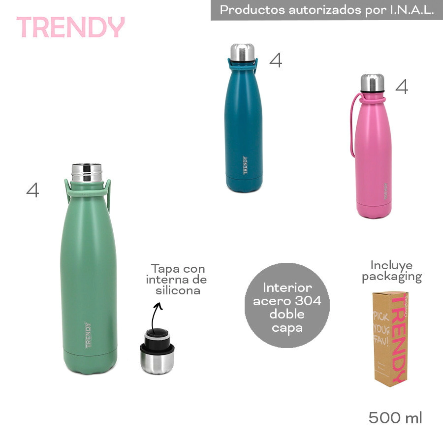 BOTELLA TERMICA TRENDY
