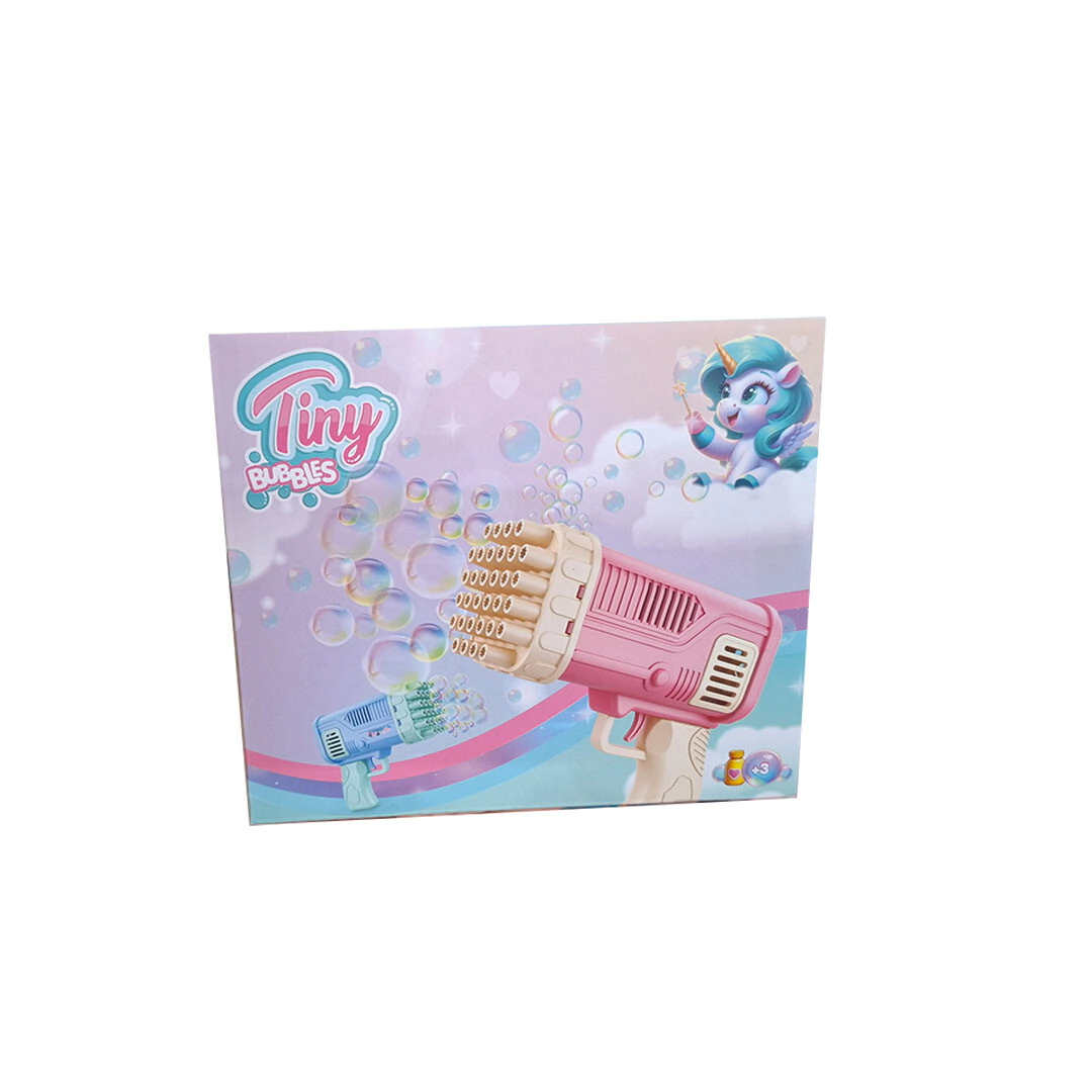 BURBUJERO BUBBLE TOYGUN 15x8x17,7 CM