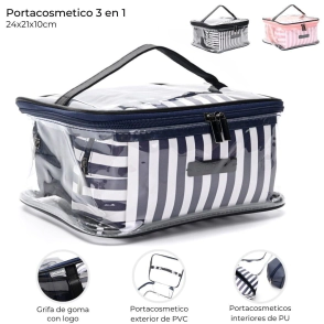 PORTACOSMETICO 3 EN 1 SKORA