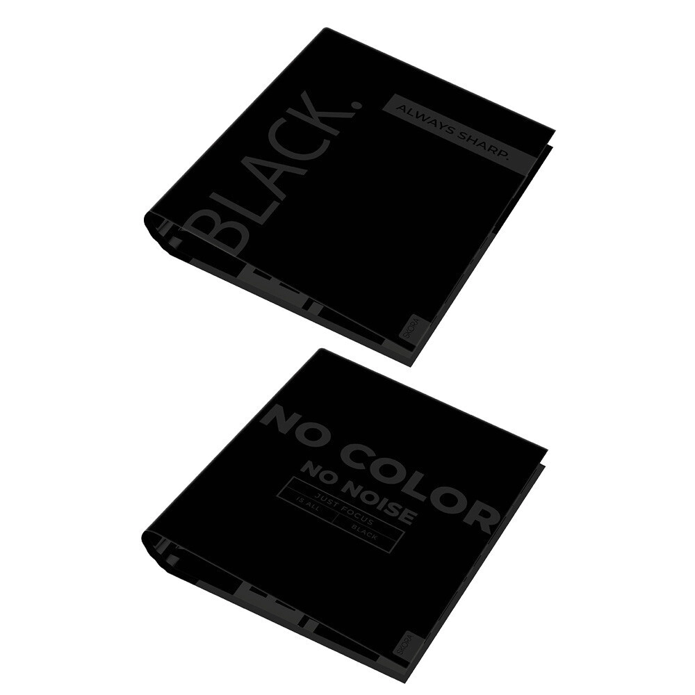 CARPETA ESCOLAR 2X40 BLACK SKORA