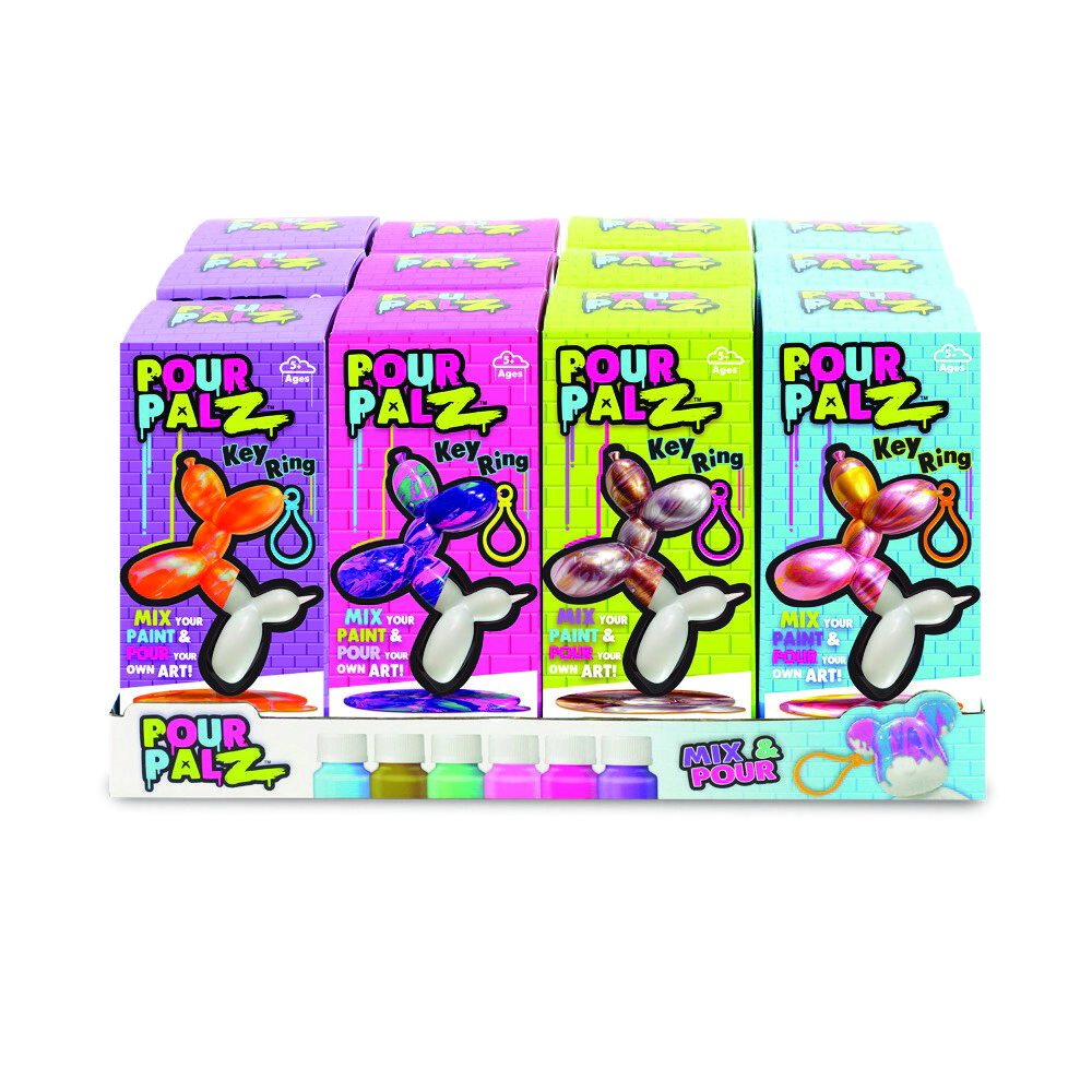 POUR PALZ MINI PERRO 8 CM CLIP ON PARA PINTAR