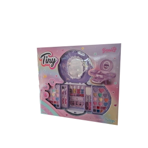 SUPER SET DE MAQUILLAJE CON ACCESORIOS TINY 44x40x9 CM