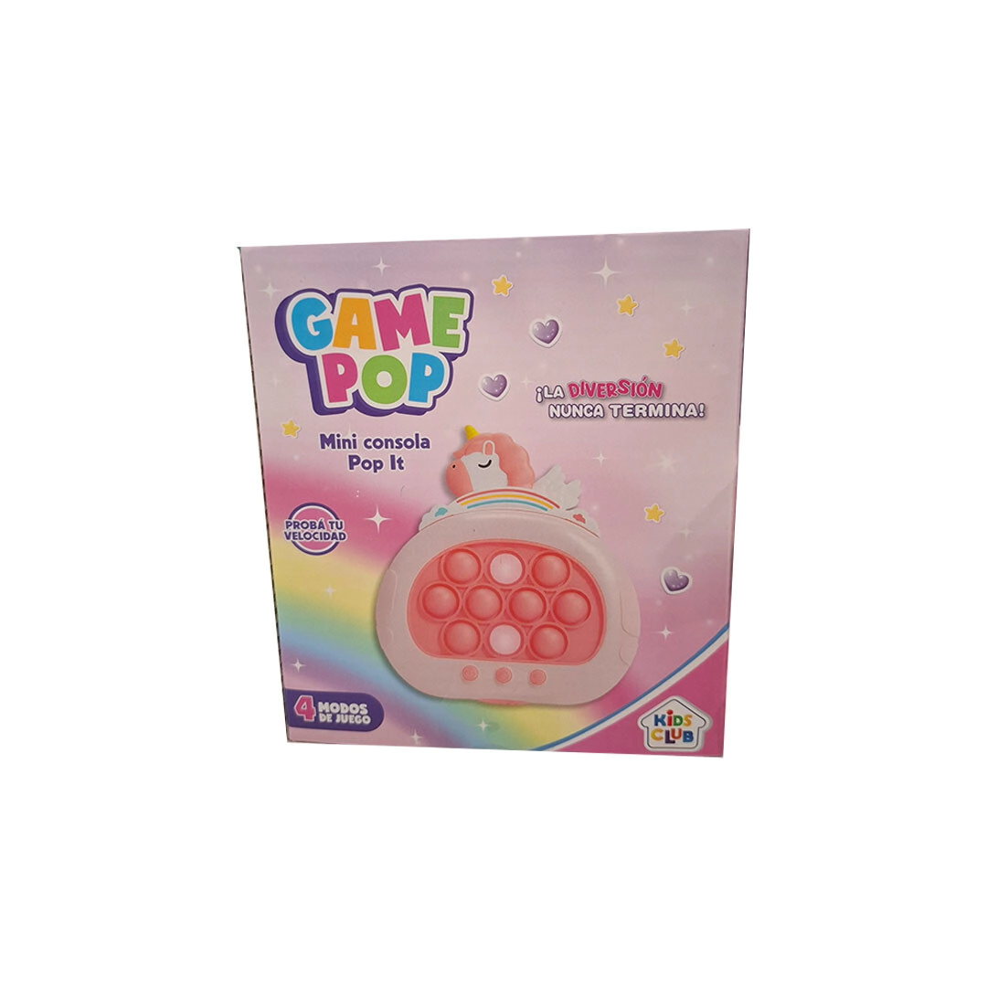 JUEGO INTERACTIVO POP IT UNICORNIO 13x6x14 CM
