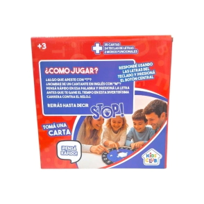 SUPER JUEGO DE MESA ¡STOP! 23x6x23 CM