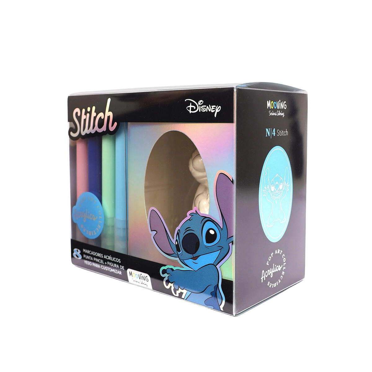 COLORING POP ART COLECCIONABLE STITCH MOOVING