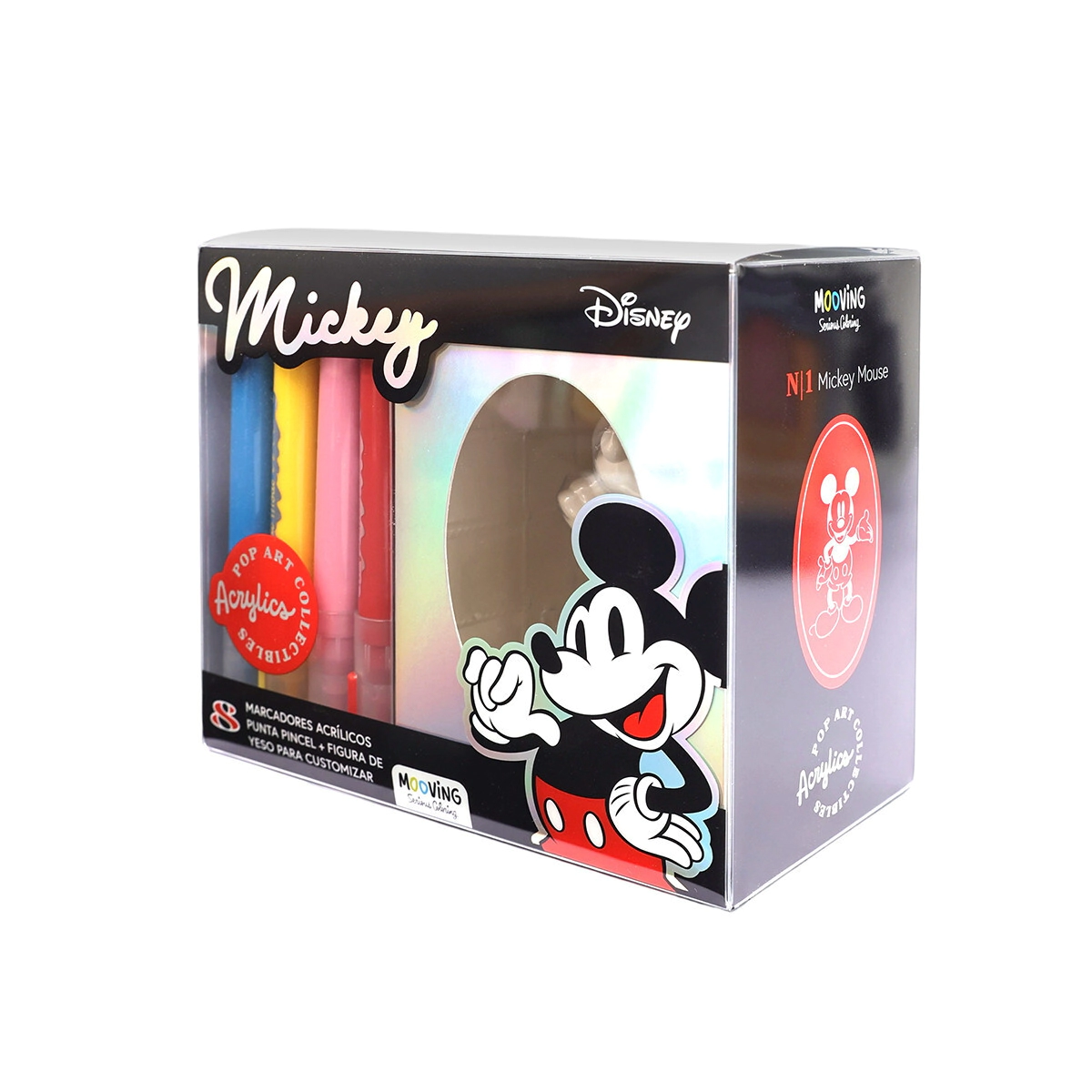 COLORING POP ART COLECCIONABLE MICKEY MOUSE MOOVING