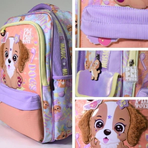 MOCHILA PERRITO 16" PHI PHI TOYS