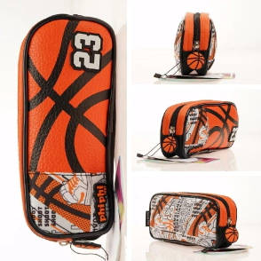 CARTUCHERA RECTANGULAR 1 CIERRE BASQUET PHI PHI TOYS