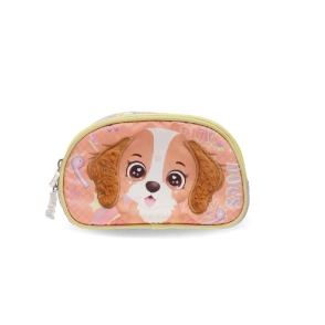 CARTUCHERA EMPANADA 2 CIERRES PERRITO PHI PHI TOYS