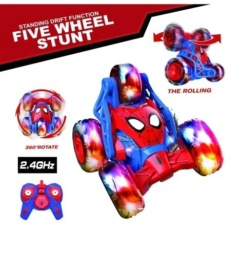 AUTO RADIO CONTROL STUNT SPIDERMAN CLASICO ISAKITO