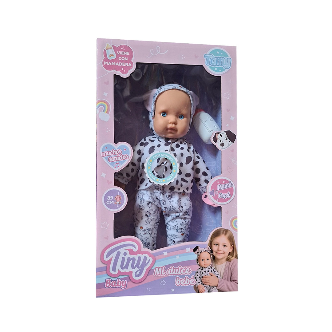 BEBOTE TINY DALMATA CON SONIDO 39CM 46x26x12CM