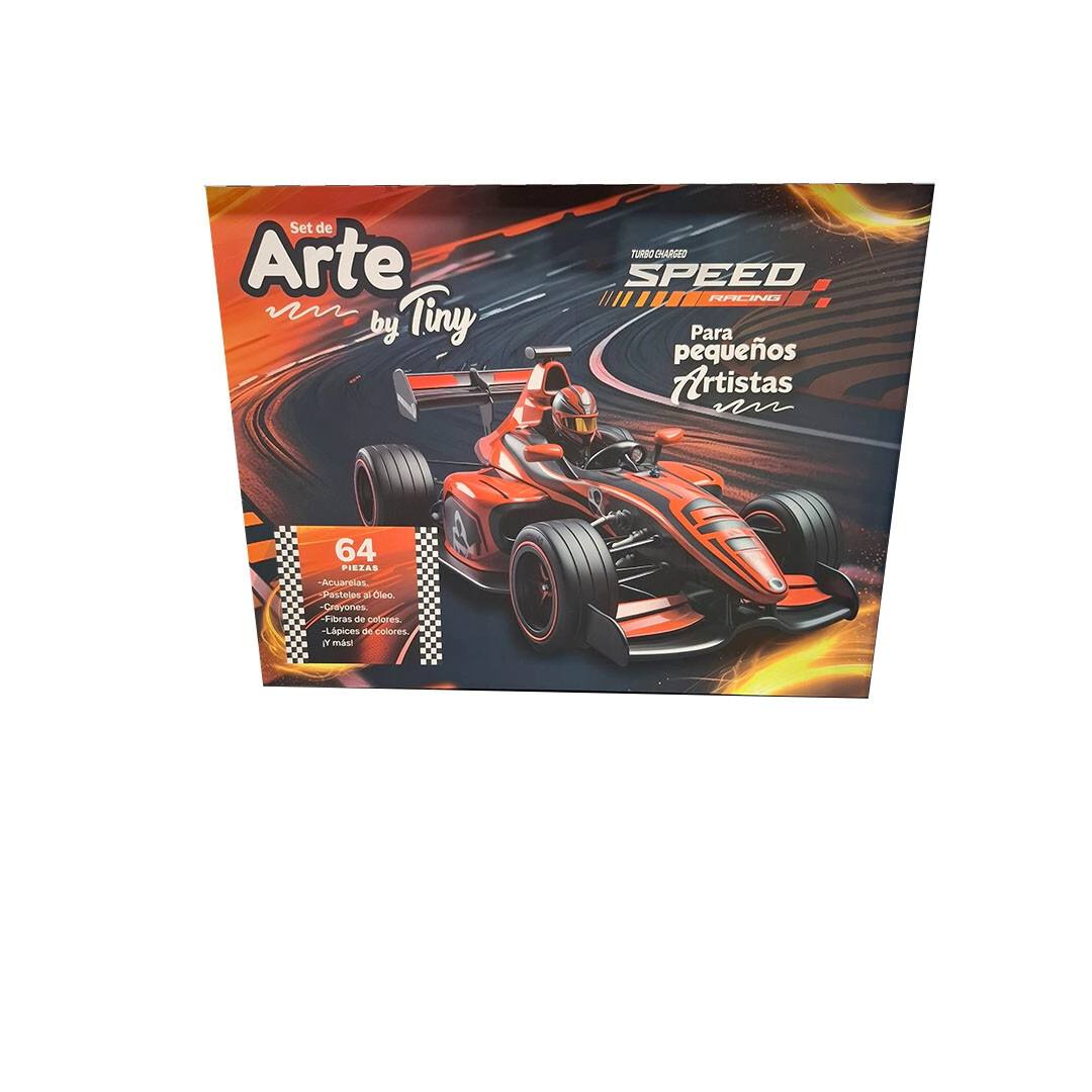 SET DE ARTE F1 VALIJA 53 PIEZAS TINY 30x23 CM