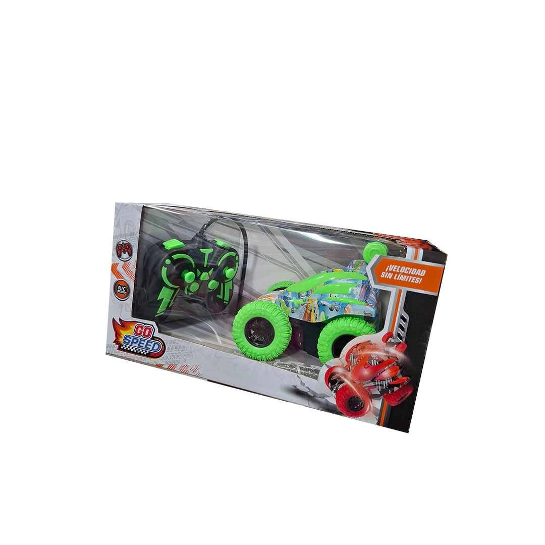 SUPER AUTO GO SPEED A RADIO CONTROL GIROS Y ACROBACIAS 37,5x19x5 CM