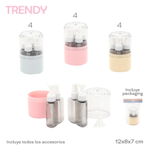 PORTA LIQ/CREMAS VIAJE TRENDY