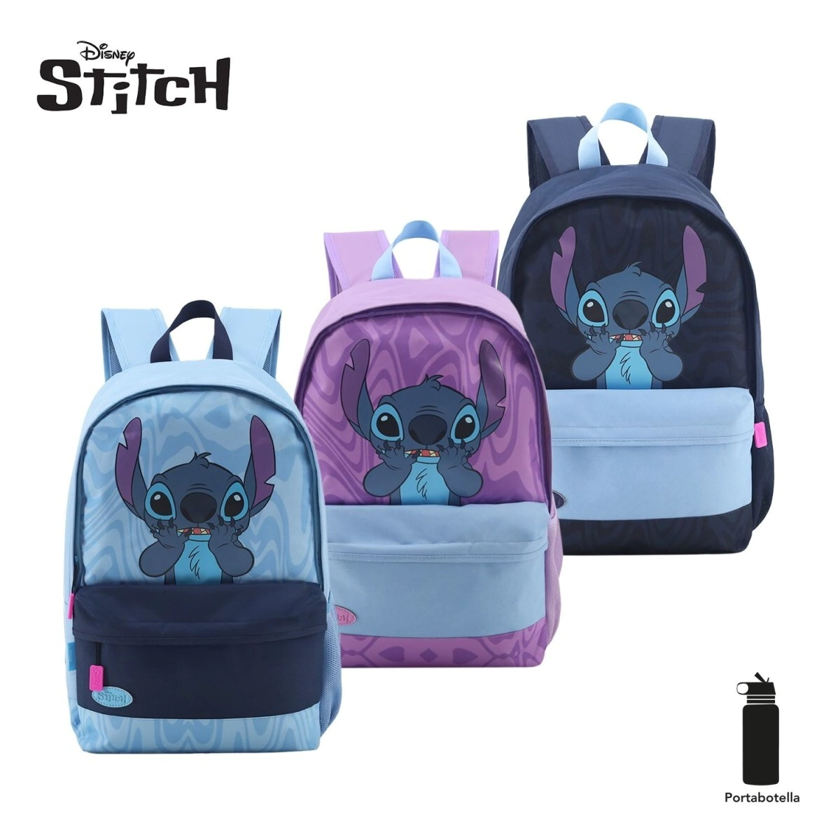 MOCHILA DISNEY STITCH 18"