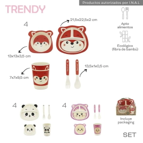 SET PLATOS TRENDY